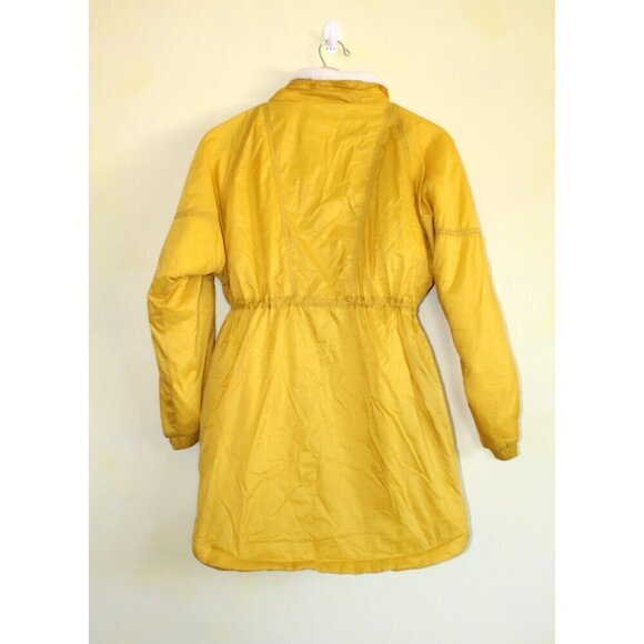 Anthropologie Allyson sherpa Lined Yellow Women's Jacket Size XS Long Sleeves - Picture 6 of 13
